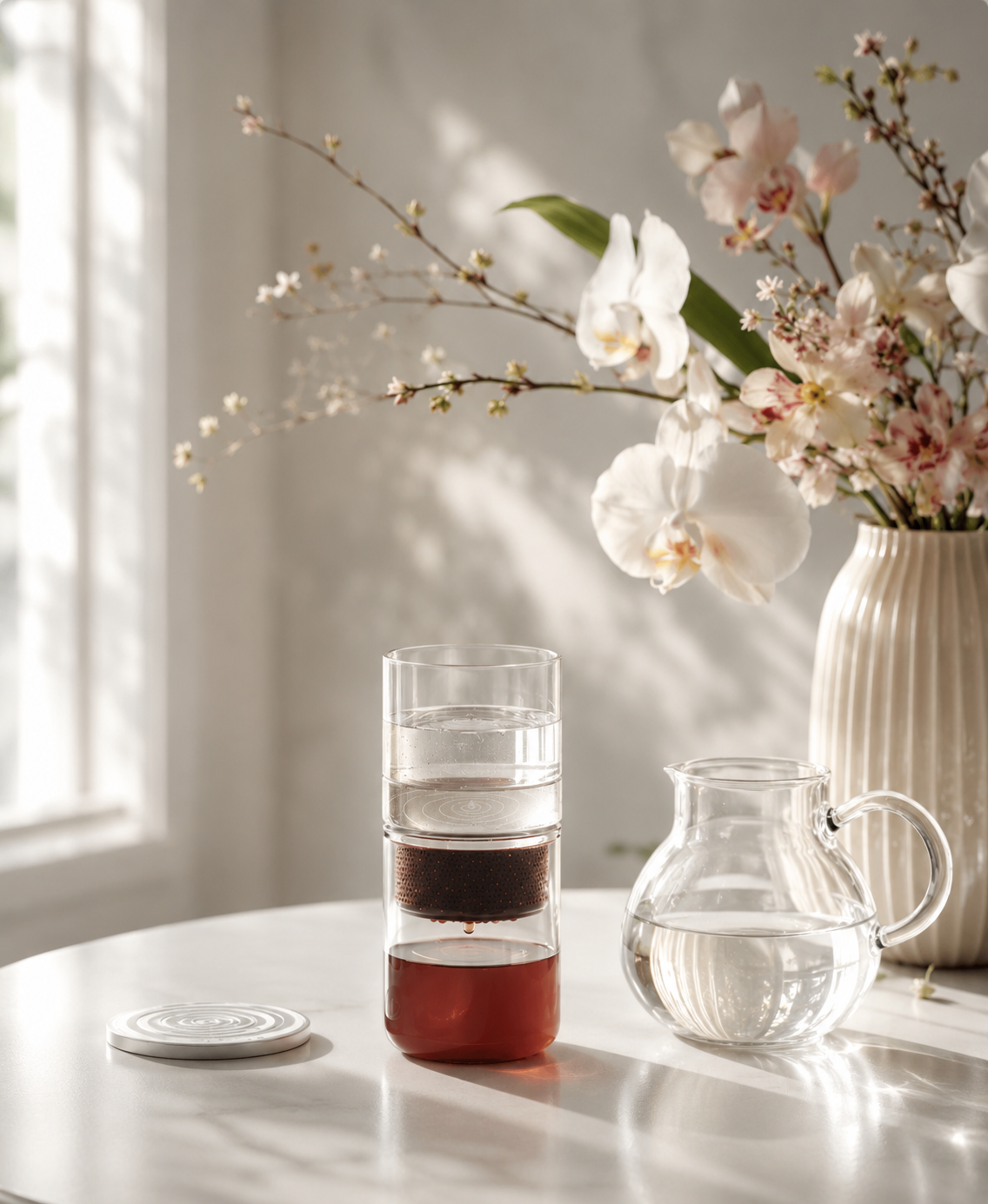 Portable cold brew pot