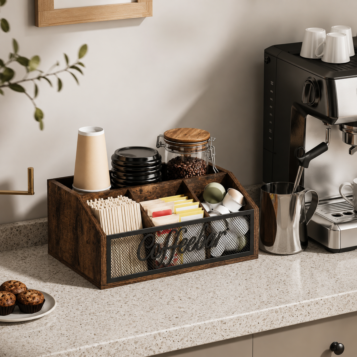 Coffee Station Organizer