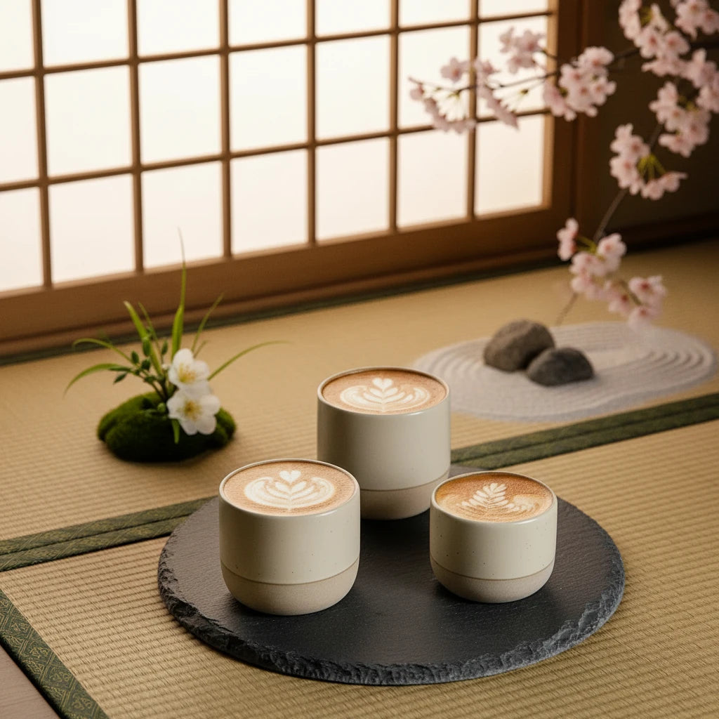 Japanese style coffee mugs with aesthetic look!